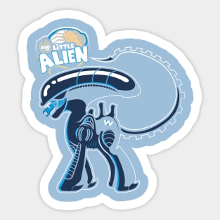 My Little Alien Sticker